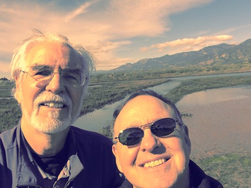 Jon and Dana at Carpenteria Salt Marsh